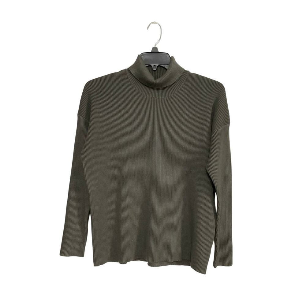 Splendid x Cella Jane Turtleneck Sweater Oversized Size XS Ribbed - Picture 2 of 6